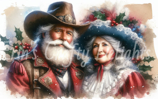 Santa and Mrs Claus 4