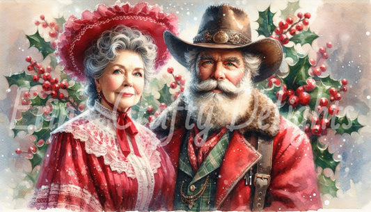 Santa and Mrs Claus 5