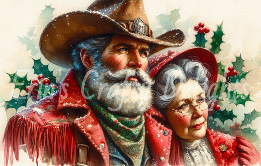 Santa and Mrs Claus 6