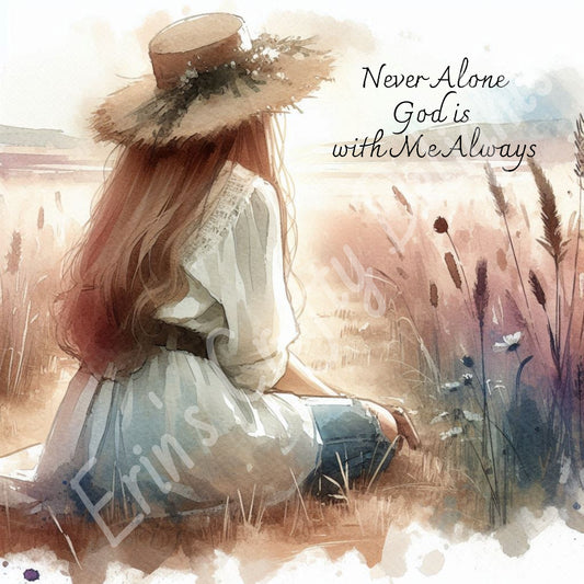 Never Alone, God is Always with Me