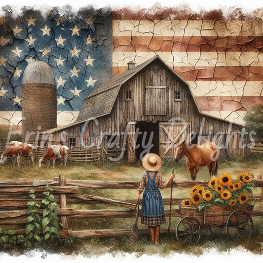 Older Lady Farmer Set