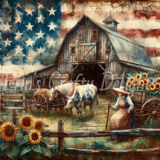 Older Lady Farmer 1