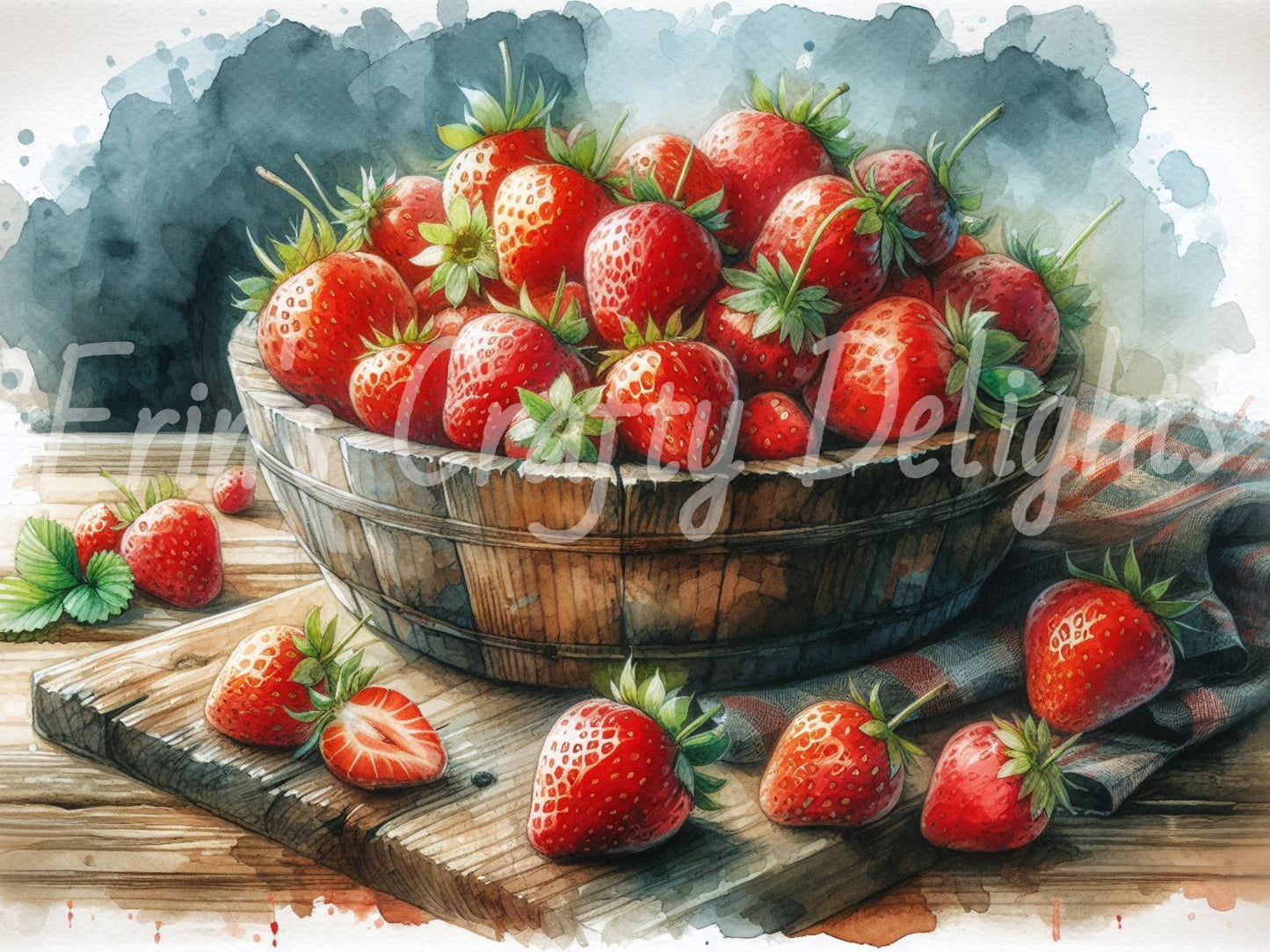 Provincial Strawberries Set