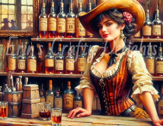 1800s Saloon Girl 2