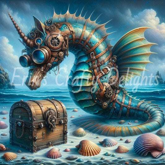 Seahorse & Treasure 4