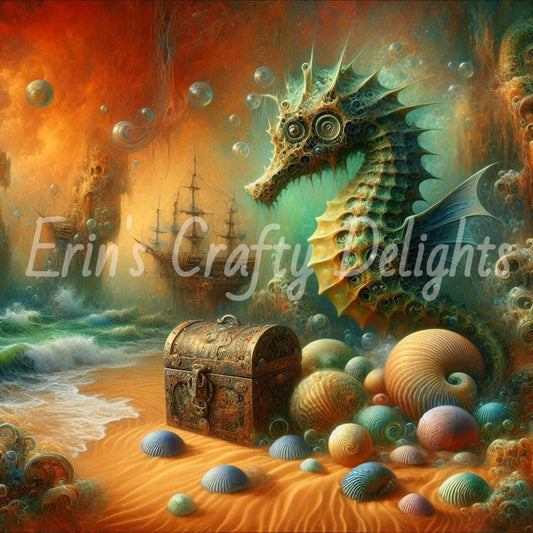 Seahorse & Treasure 7