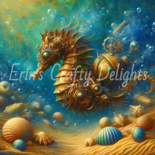 Seahorse & Treasure 8