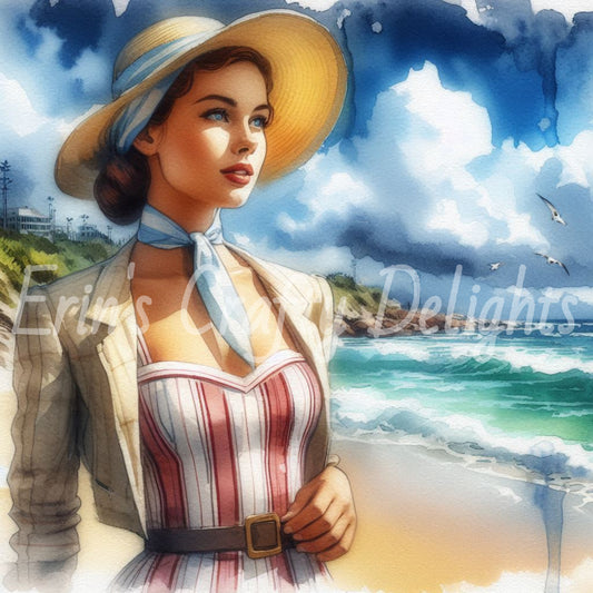 Waiting at the Beach