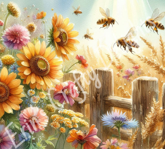Summer Bee Garden 1
