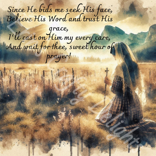 Sweet Hour of Prayer Verse