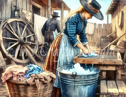 Wash Woman 1