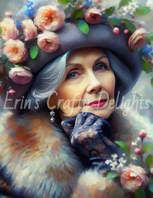 Winter Woman Portrait 1