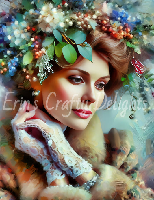 Winter Woman Portrait 3