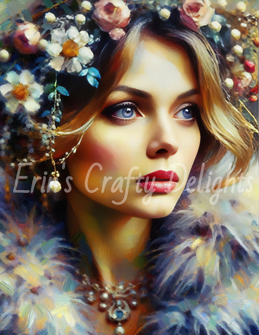 Winter Woman Portrait 4