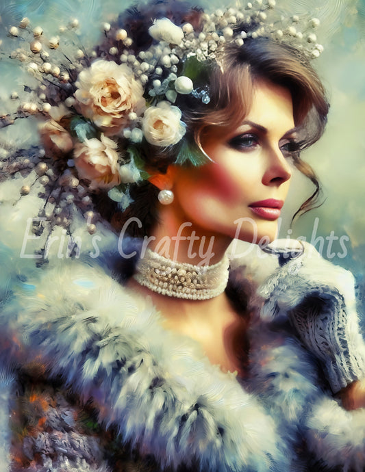 Winter Woman Portrait 5