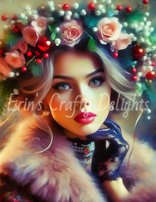 Winter Woman Portrait 6