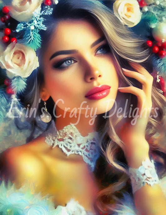 Winter Woman Portrait 7
