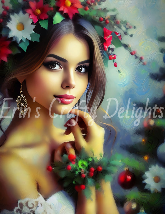 Winter Woman Portrait 8
