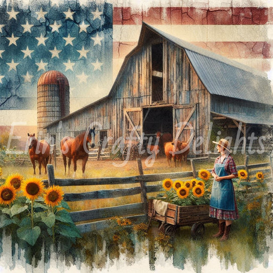 Young Lady Farmer Set